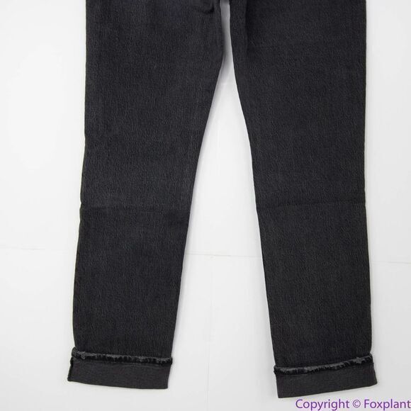 NEW Madewell High-Rise Slim Boyjean in Caton Wash‎ Ripped-Knee, 25 - Picture 7 of 16